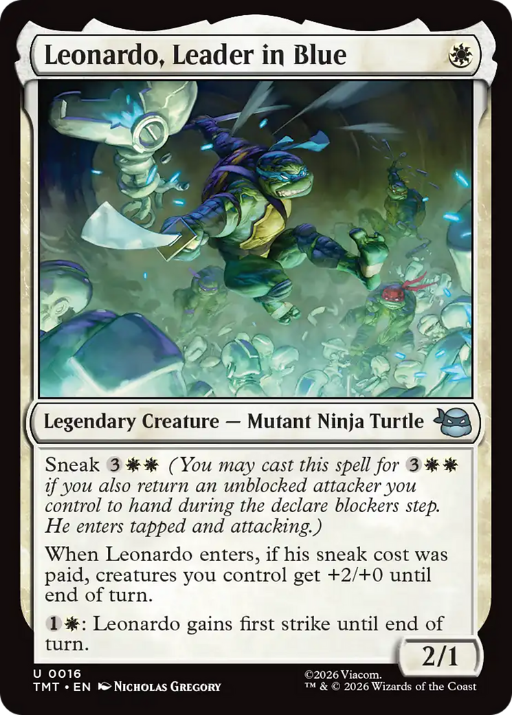 Leonardo, Leader in Blue [Teenage Mutant Ninja Turtles] | Exor Games Truro