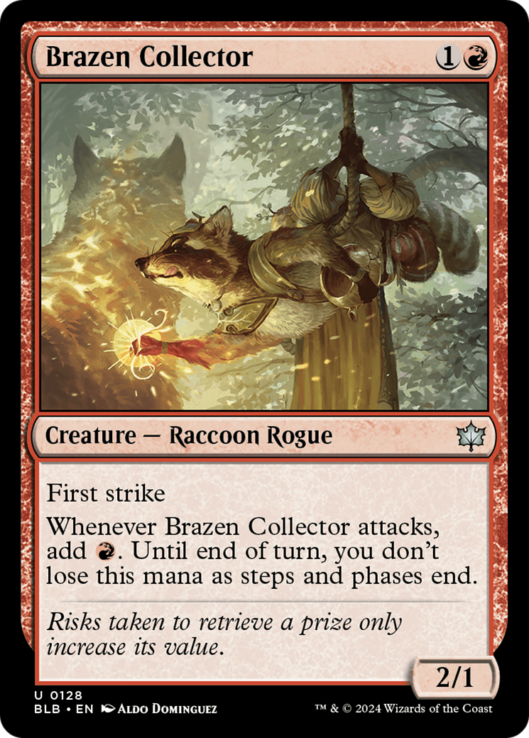 Brazen Collector [Bloomburrow] | Exor Games Truro