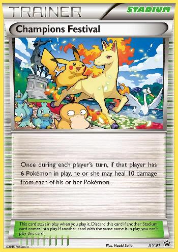 Champions Festival (XY91) (2015) [XY: Black Star Promos] | Exor Games Truro