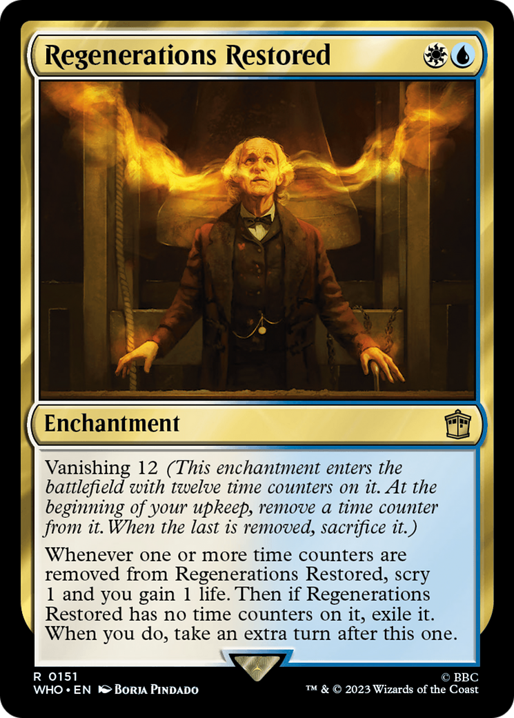 Regenerations Restored [Doctor Who] | Exor Games Truro