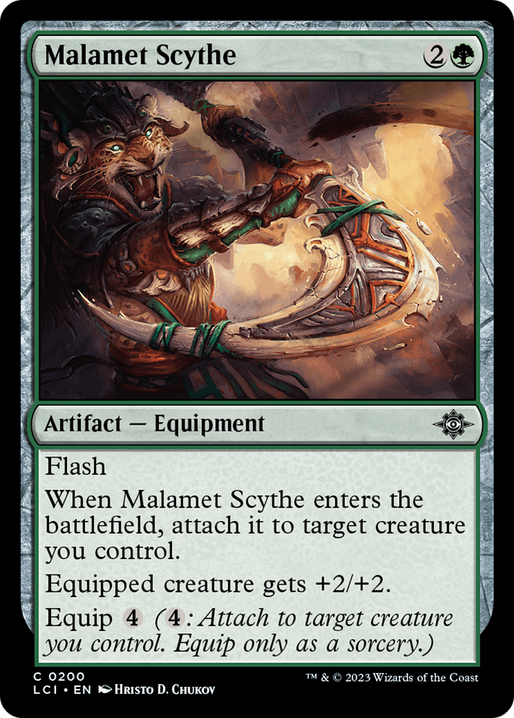 Malamet Scythe [The Lost Caverns of Ixalan] | Exor Games Truro