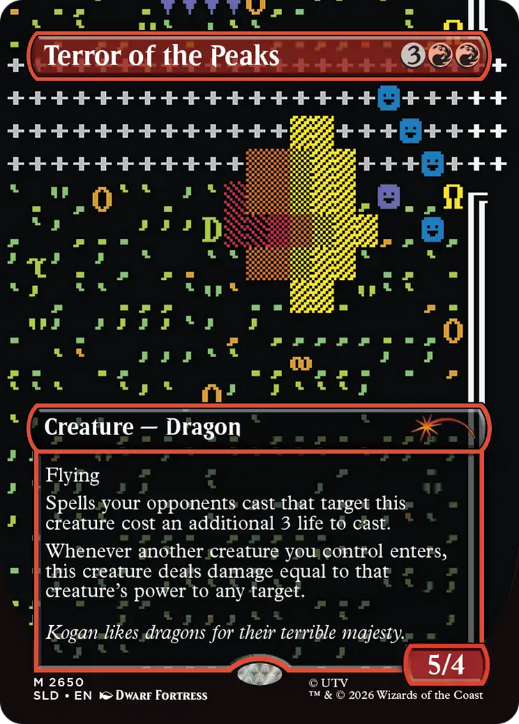 Terror of the Peaks [Secret Lair Drop Series] | Exor Games Truro