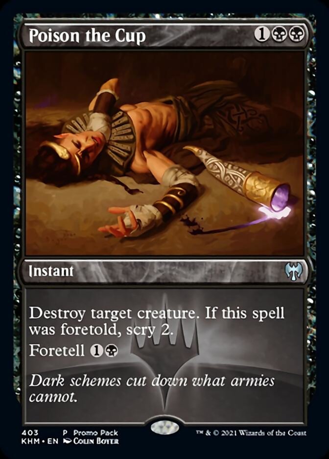 Poison the Cup (Promo Pack) [Kaldheim Promos] | Exor Games Truro