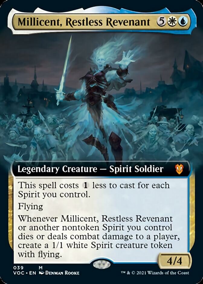 Millicent, Restless Revenant (Extended Art) [Innistrad: Crimson Vow Commander] | Exor Games Truro