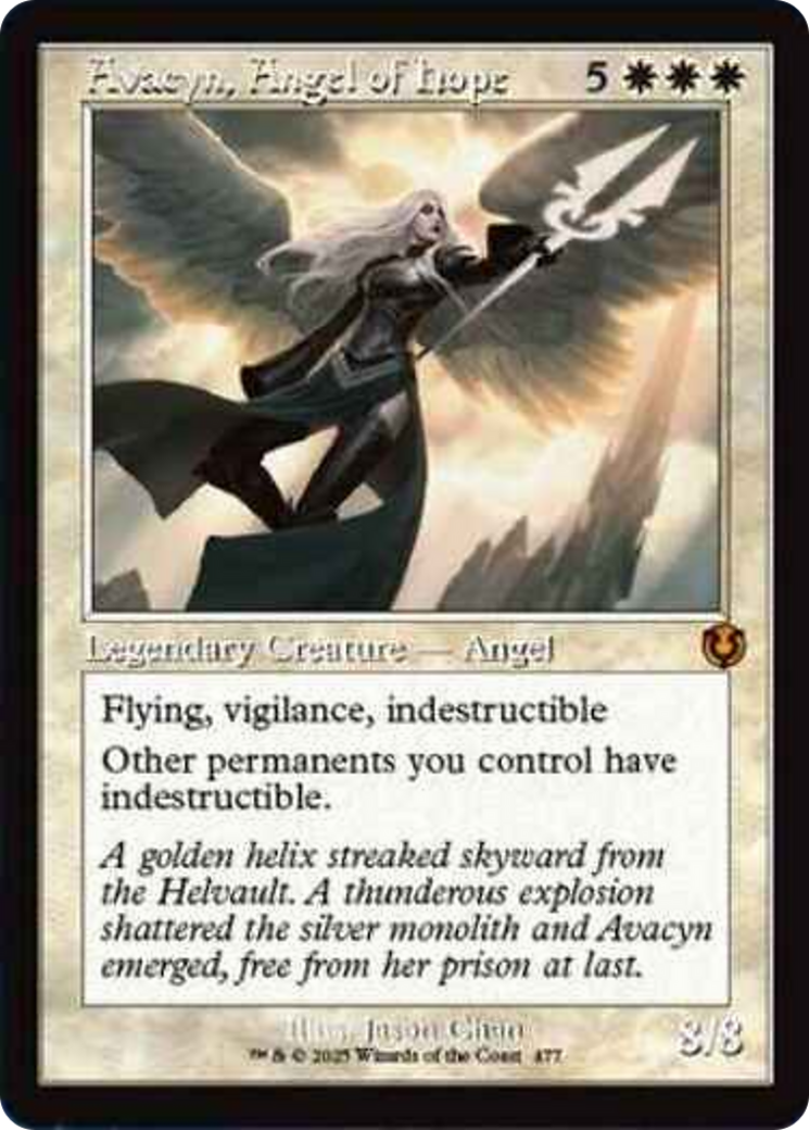 Avacyn, Angel of Hope (Retro Frame) [Innistrad Remastered] | Exor Games Truro