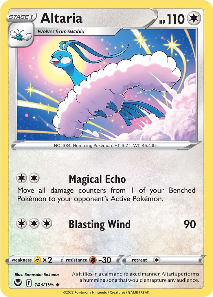 Altaria (143/195) [Sword & Shield: Silver Tempest] | Exor Games Truro