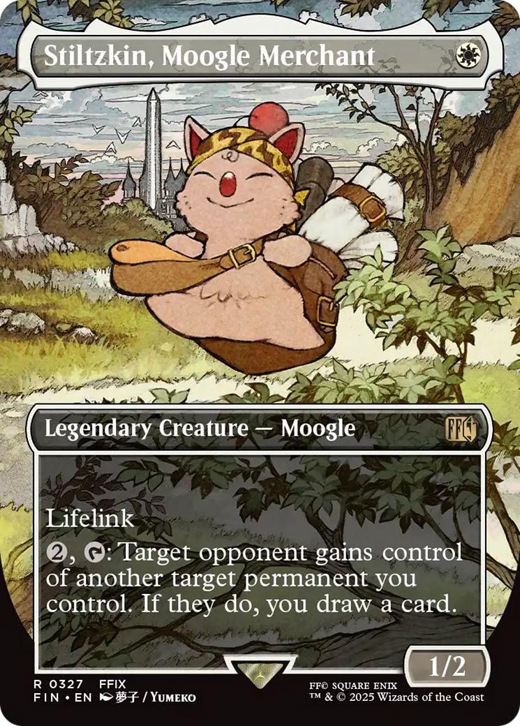 Stiltzkin, Moogle Merchant (Borderless) [FINAL FANTASY] | Exor Games Truro