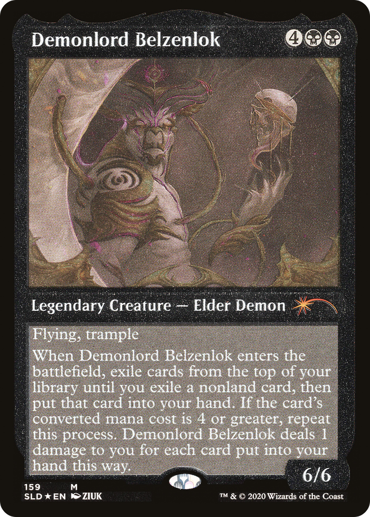 Demonlord Belzenlok (Foil Etched) [Secret Lair Drop Series] | Exor Games Truro