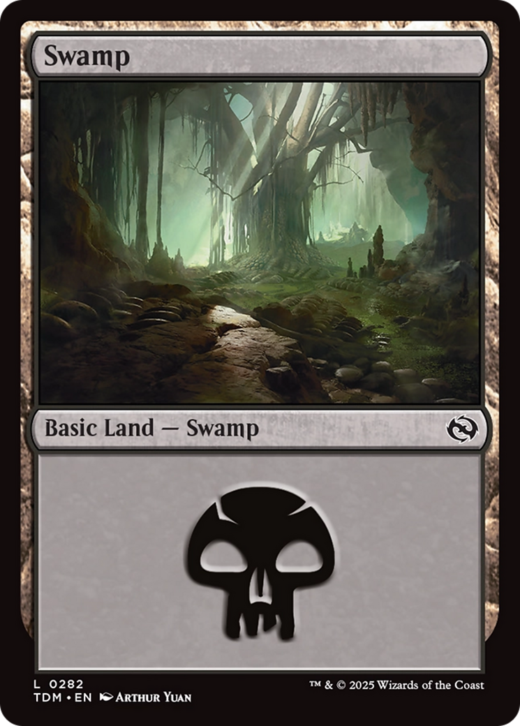 Swamp (0282) [Tarkir: Dragonstorm] | Exor Games Truro