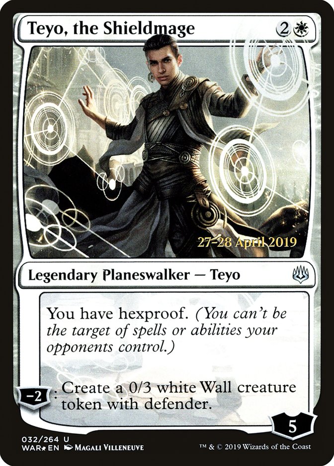 Teyo, the Shieldmage [War of the Spark Prerelease Promos] | Exor Games Truro