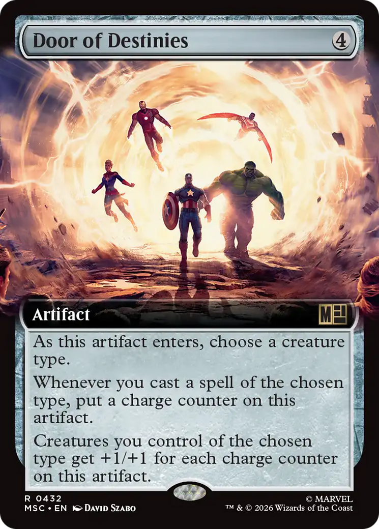 Door of Destinies (Extended Art) [Marvel Super Heroes Commander] | Exor Games Truro