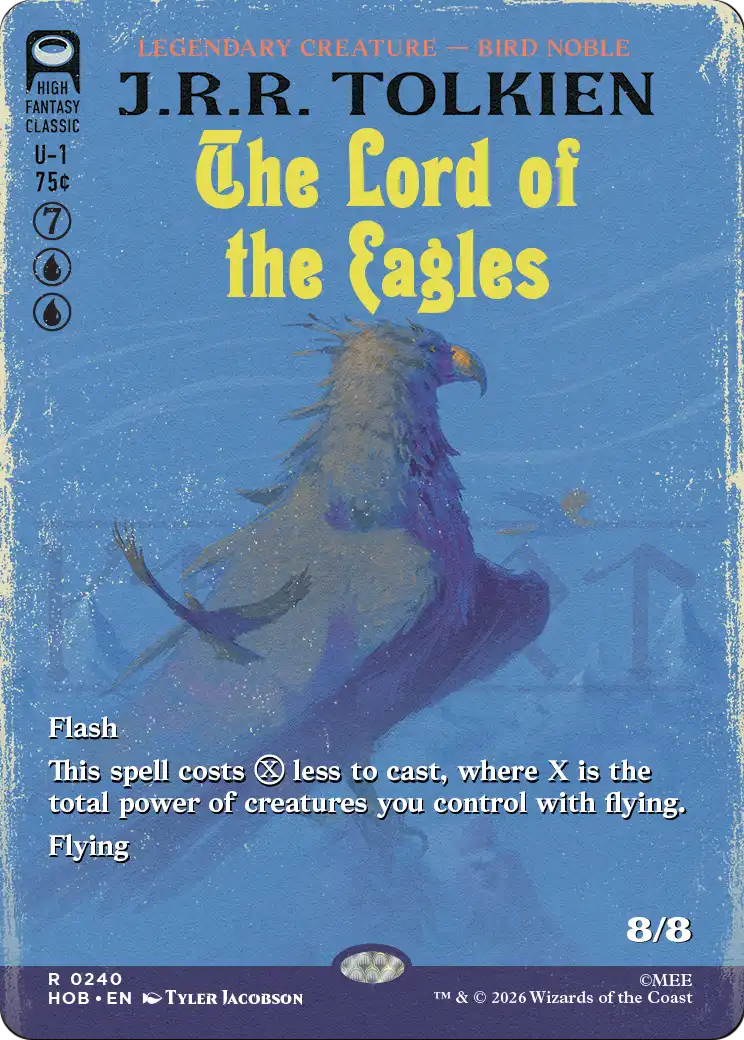 The Lord of the Eagles (Borderless) [The Hobbit] | Exor Games Truro