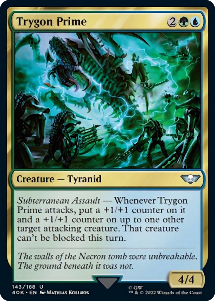 Trygon Prime (Surge Foil) [Warhammer 40,000] | Exor Games Truro