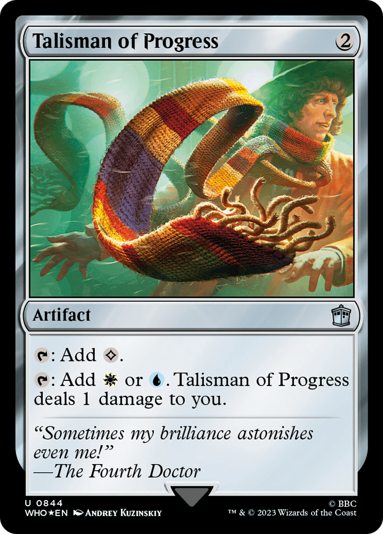 Talisman of Progress (Surge Foil) [Doctor Who] | Exor Games Truro