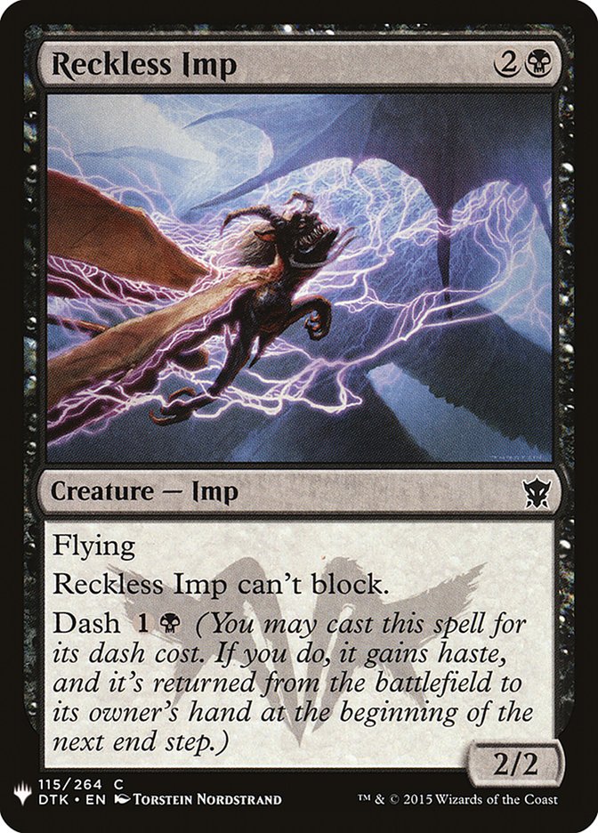 Reckless Imp [Mystery Booster] | Exor Games Truro