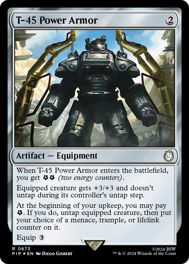 T-45 Power Armor (Surge Foil) [Fallout] | Exor Games Truro