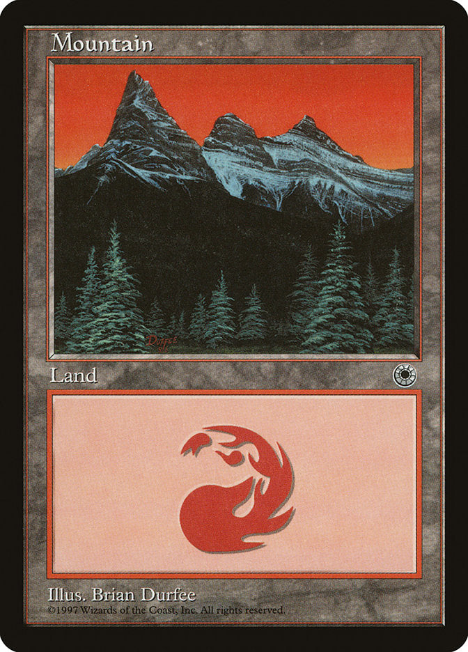 Mountain (9/6 Signature / Tallest Peak Left) [Portal] | Exor Games Truro