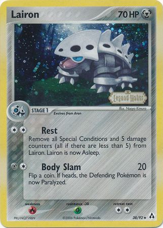 Lairon (38/92) (Stamped) [EX: Legend Maker] | Exor Games Truro