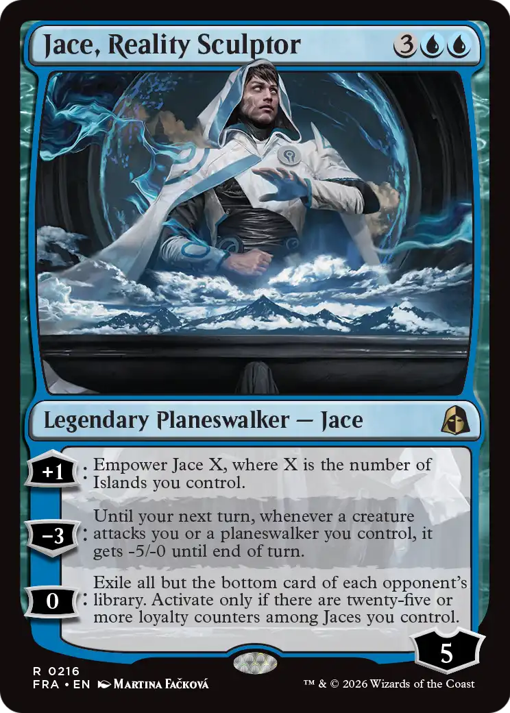Jace, Reality Sculptor [Reality Fracture] | Exor Games Truro