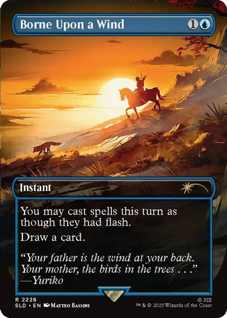 Borne Upon a Wind [Secret Lair Drop Series] | Exor Games Truro
