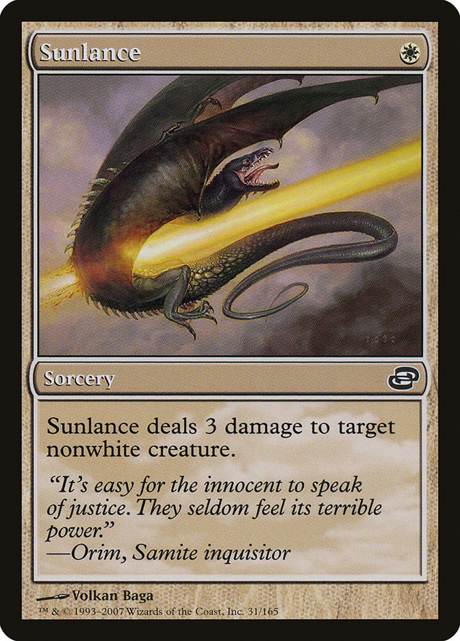Sunlance [Planar Chaos] | Exor Games Truro