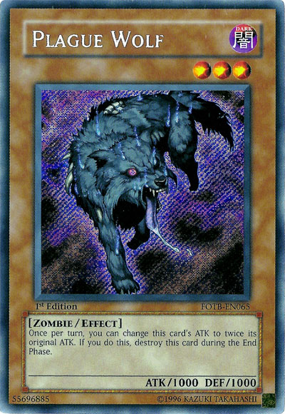Plague Wolf [FOTB-EN065] Secret Rare | Exor Games Truro