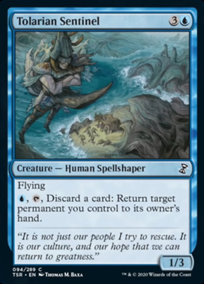 Tolarian Sentinel [Time Spiral Remastered] | Exor Games Truro