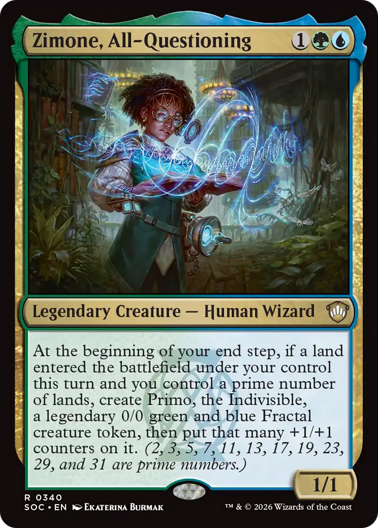 Zimone, All-Questioning [Secrets of Strixhaven Commander] | Exor Games Truro
