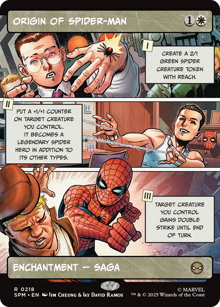 Origin of Spider-Man (Borderless) [Marvel's Spider-Man] | Exor Games Truro