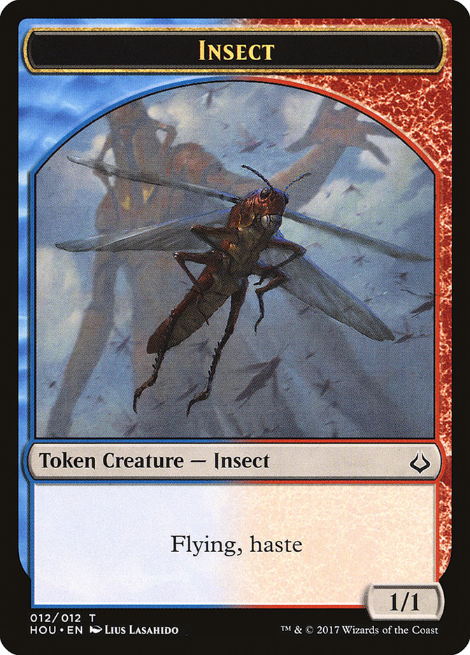 Champion of Wits // Insect Double-Sided Token [Hour of Devastation Tokens] | Exor Games Truro