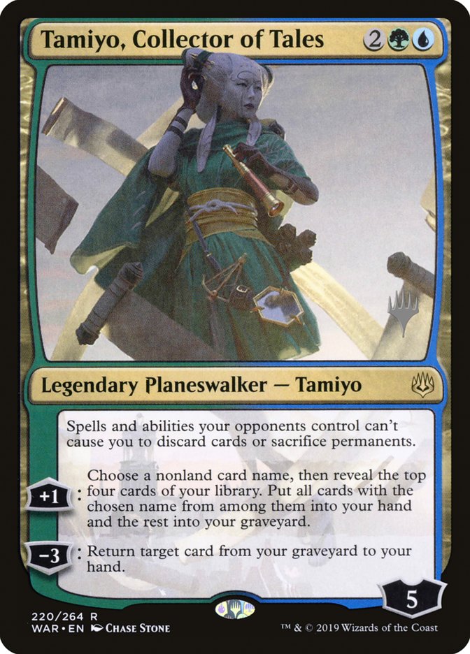 Tamiyo, Collector of Tales (Promo Pack) [War of the Spark Promos] | Exor Games Truro