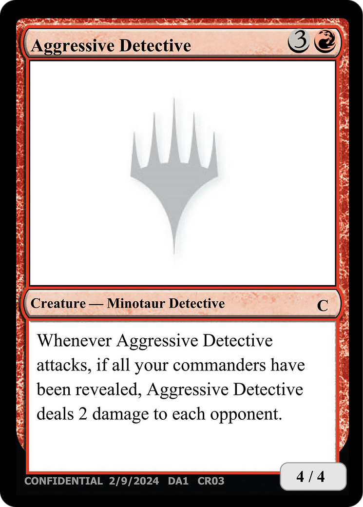 Aggressive Detective [Unknown Event] | Exor Games Truro