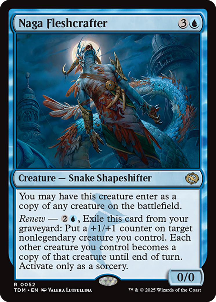 Naga Fleshcrafter [Tarkir: Dragonstorm] | Exor Games Truro