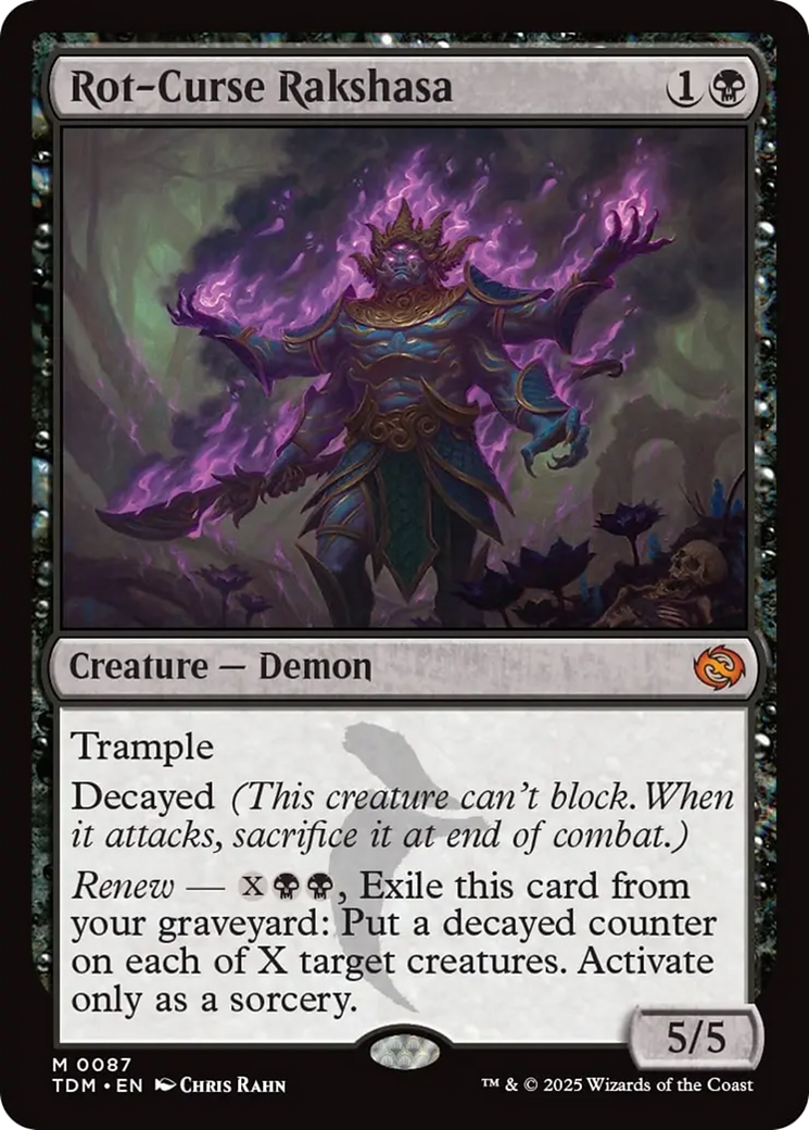 Rot-Curse Rakshasa [Tarkir: Dragonstorm] | Exor Games Truro