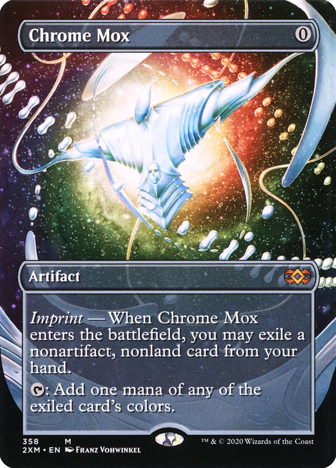 Chrome Mox (Toppers) [Double Masters] | Exor Games Truro