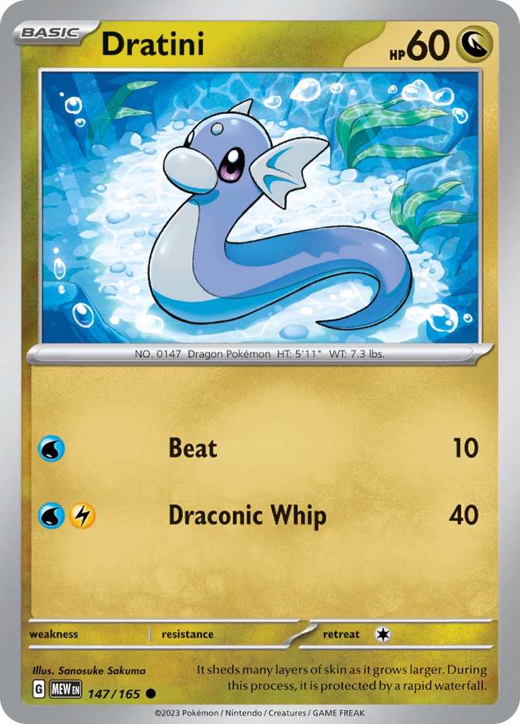 Dratini (147/165) [Scarlet & Violet: 151] | Exor Games Truro