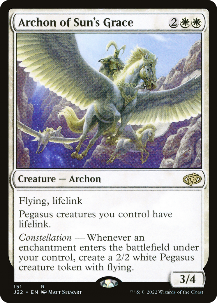 Archon of Sun's Grace [Jumpstart 2022] | Exor Games Truro