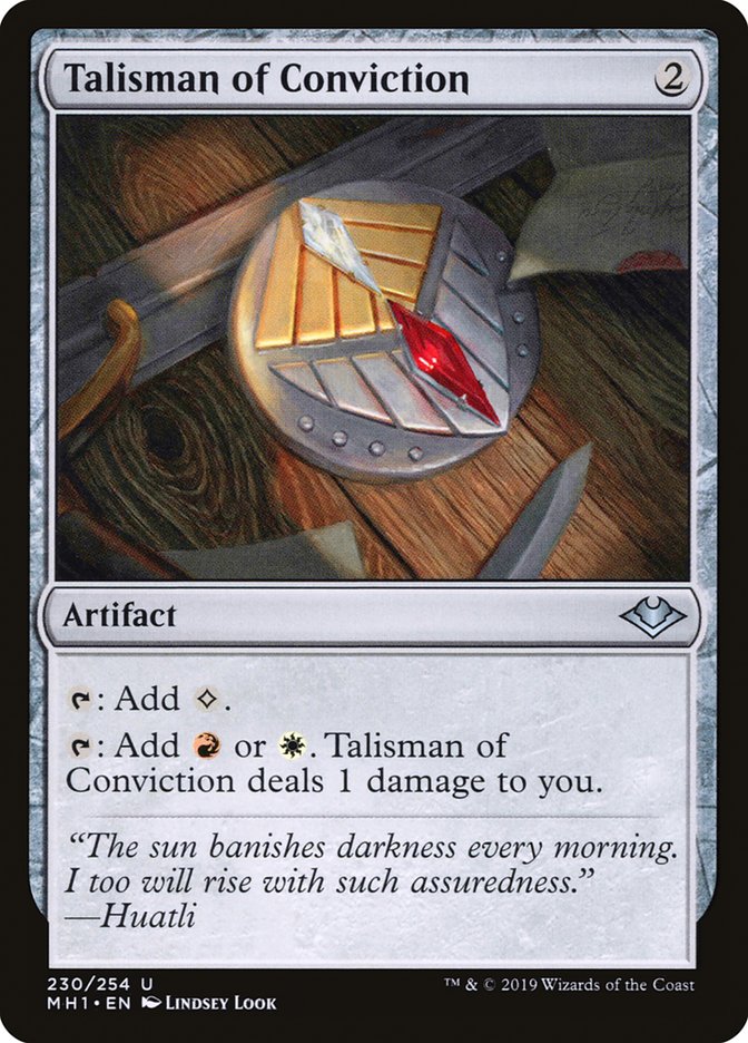 Talisman of Conviction [Modern Horizons] | Exor Games Truro