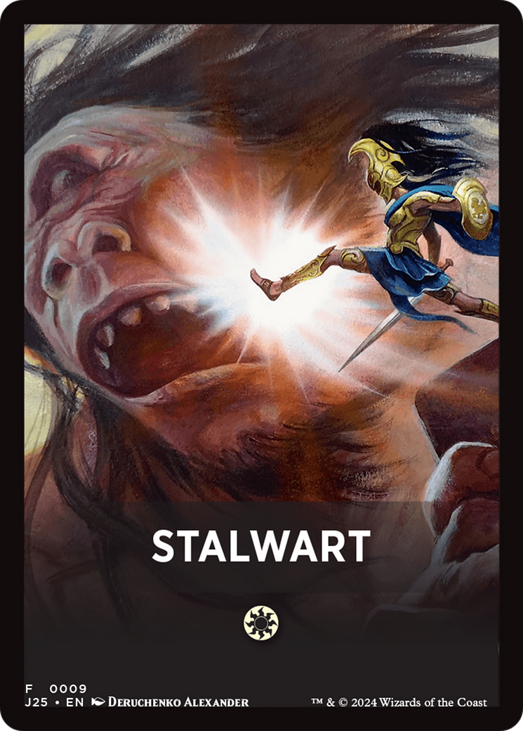 Stalwart Theme Card [Foundations Jumpstart Front Cards] | Exor Games Truro