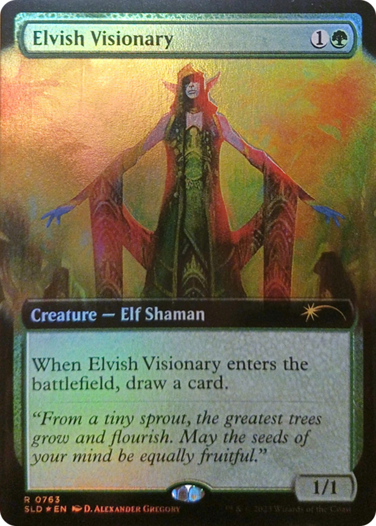 Elvish Visionary (Extended Art) [Secret Lair Drop Series] | Exor Games Truro