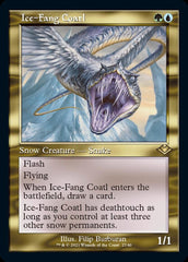 Ice-Fang Coatl (Retro Foil Etched) [Modern Horizons] | Exor Games Truro