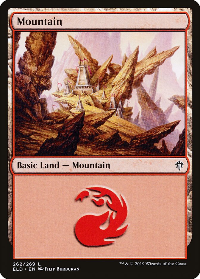 Mountain (262) [Throne of Eldraine] | Exor Games Truro