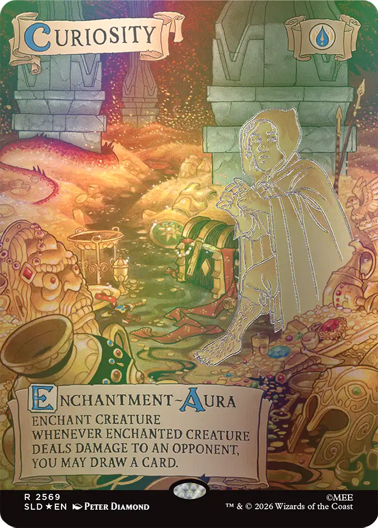 Curiosity (2569) (Out Of Sight Foil) [Secret Lair Drop Series] | Exor Games Truro