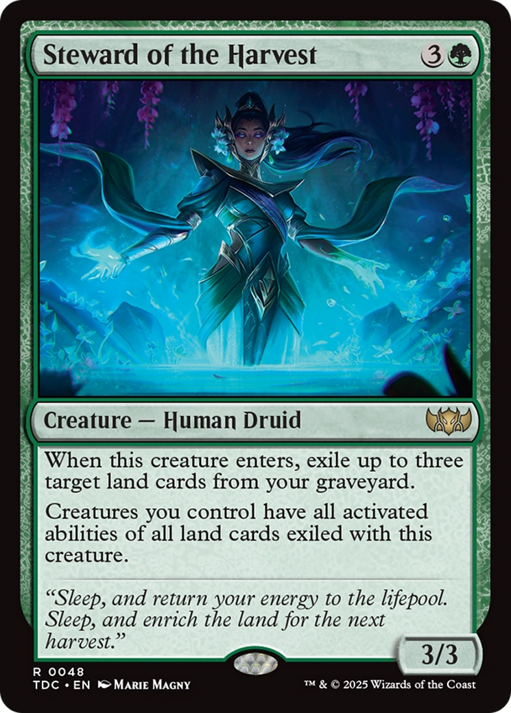 Steward of the Harvest [Tarkir: Dragonstorm Commander] | Exor Games Truro