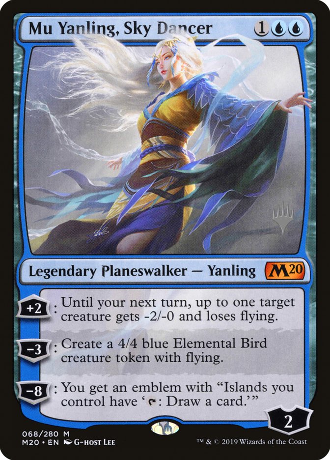 Mu Yanling, Sky Dancer (Promo Pack) [Core Set 2020 Promos] | Exor Games Truro