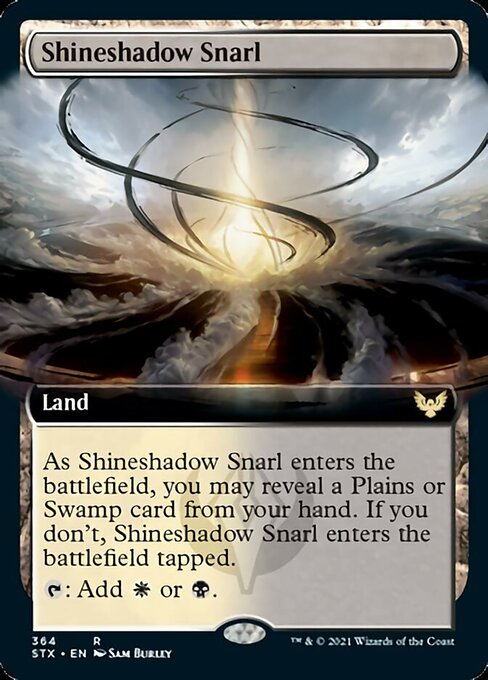 Shineshadow Snarl (Extended Art) [Strixhaven: School of Mages] | Exor Games Truro