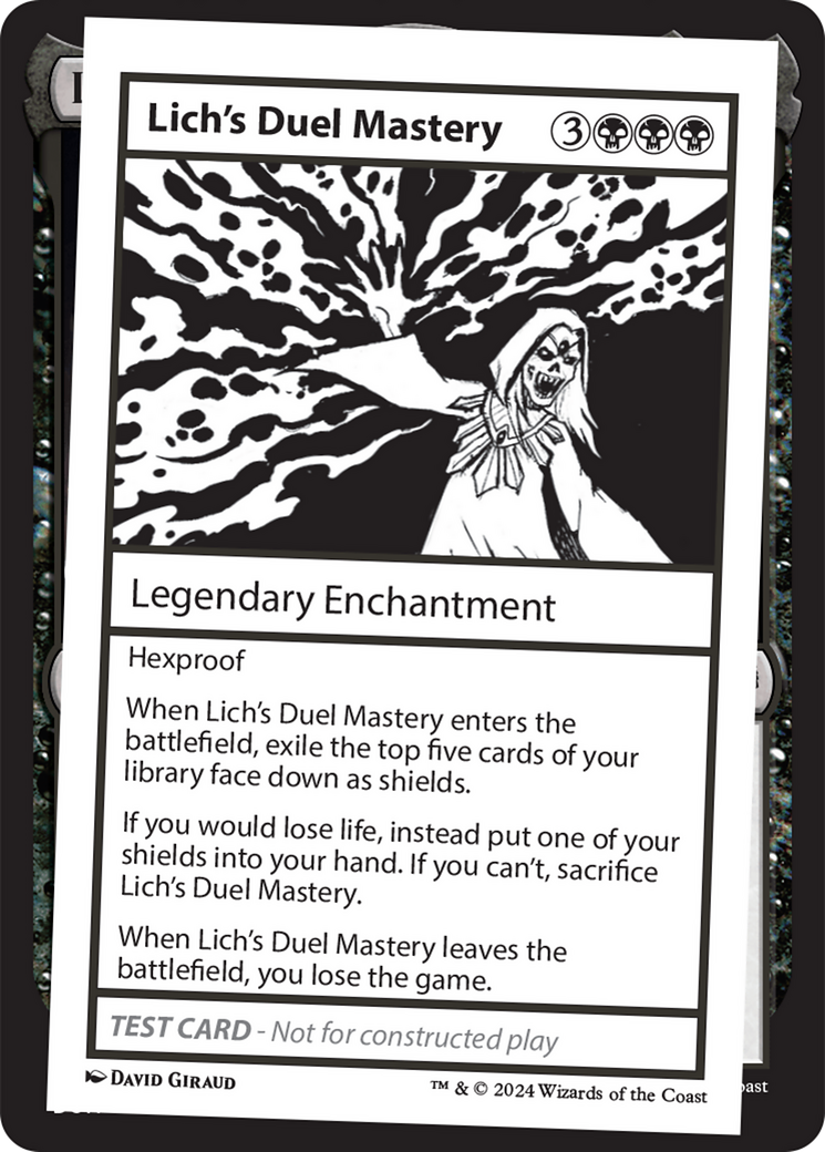 Lich's Duel Mastery [Mystery Booster 2 Playtest Cards] | Exor Games Truro