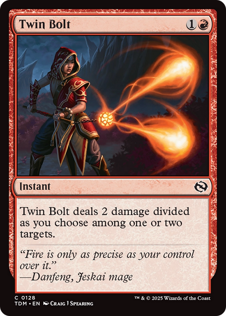 Twin Bolt [Tarkir: Dragonstorm] | Exor Games Truro