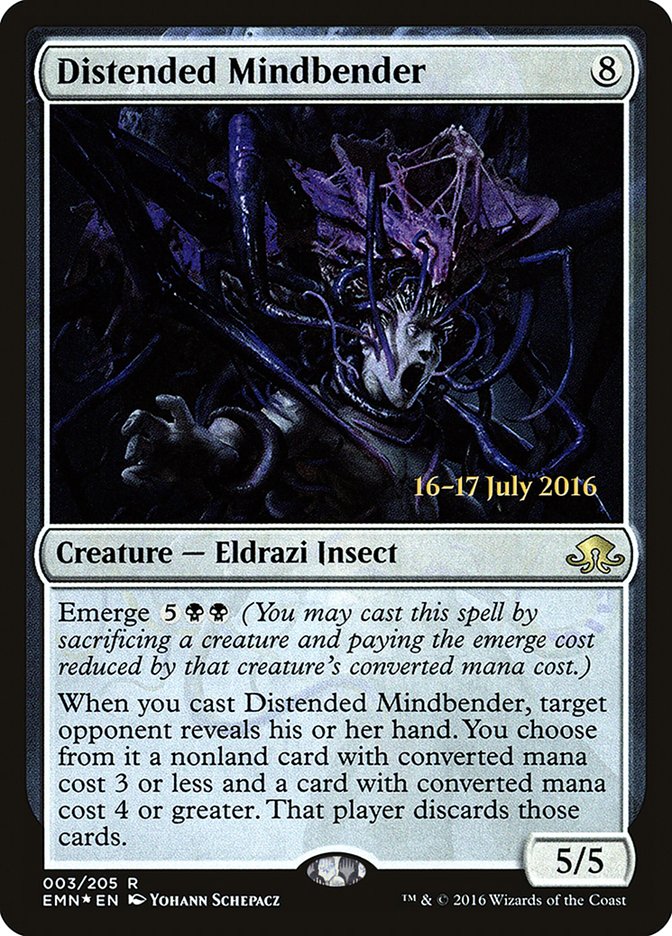 Distended Mindbender [Eldritch Moon Prerelease Promos] | Exor Games Truro