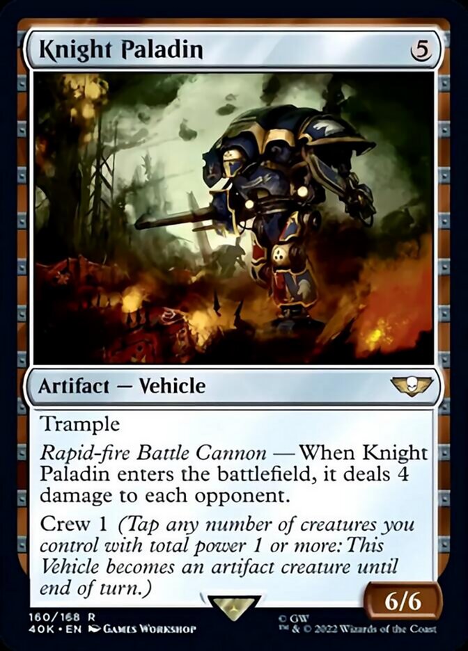 Knight Paladin (Surge Foil) [Warhammer 40,000] | Exor Games Truro